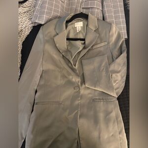 Sage green blazer